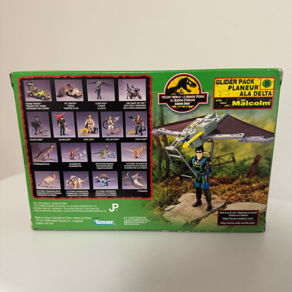 Vintage Jurassic Park Lost World Glider Pack Playset - Picture 3 of 7